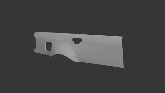 Big Duck Club - BMW E36 Sedan Rear Overfenders (+55mm)