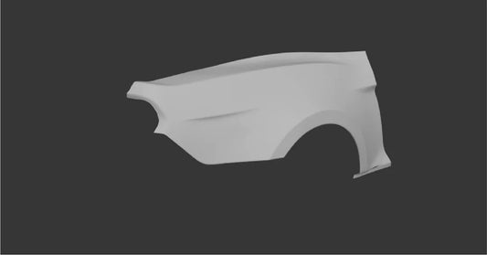 Big Duck Club - S550 Mustang - Rear Quarter Panel