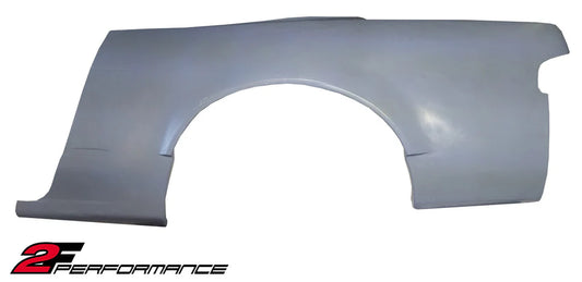 2FPERFORMANCE - NISSAN S13 240SX SILVIA COUPE REAR OVERFENDERS - 55MM