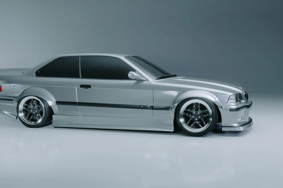 Big Duck Club - BMW E36 Coupe Overfender Kit (85mm)
