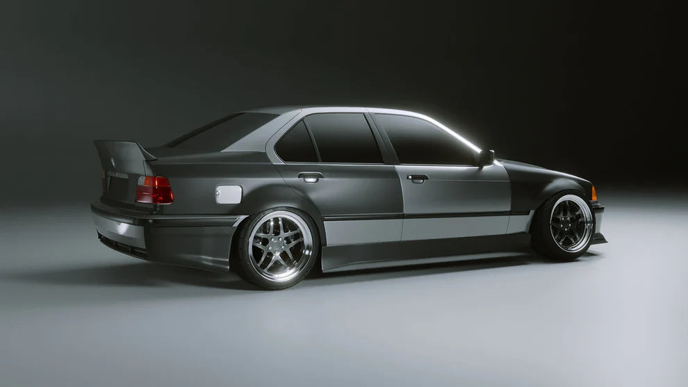 Big Duck Club - BMW E36 Sedan Overfenders V2 (+55mm)