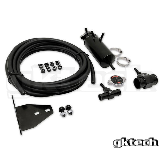 GKTech - Z34 370Z BOLT ON COOLANT SWIRL POT SETUP (Z34SWIRL)