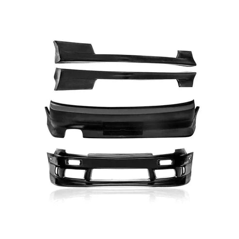 KBD - Nissan 240SX HB 1989-1994 GP1 Style 4 Piece Polyurethane Full Body Kit (37-2106)
