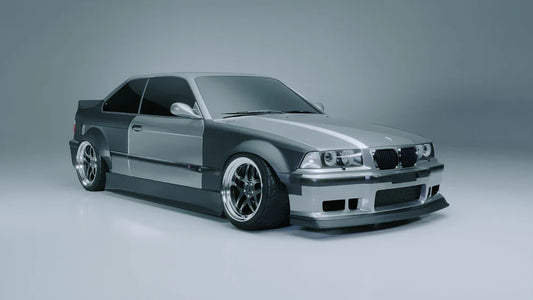 Big Duck Club - BMW E36 Coupe Overfender Kit (85mm)