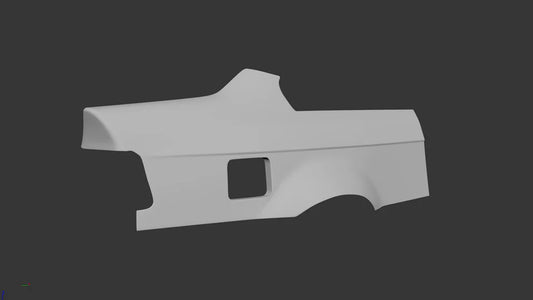 Big Duck Club - BMW E36 Coupe Rear Overfenders V1 (+55mm)