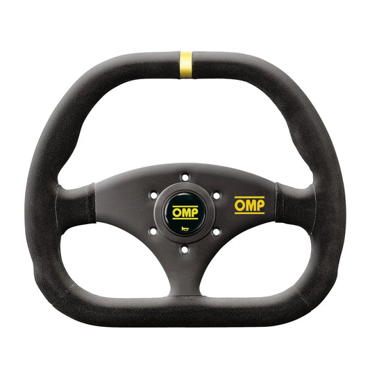 OMP - KUBIK STEERING WHEEL BLACK SUEDE (OD/1985)