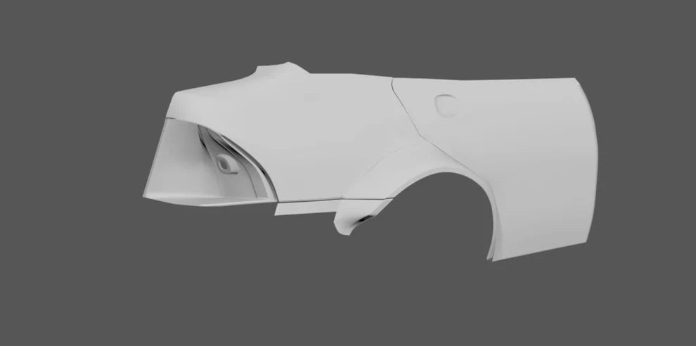 Big Duck Club - IS300 / Altezza Rear Quarter Panel (75mm)