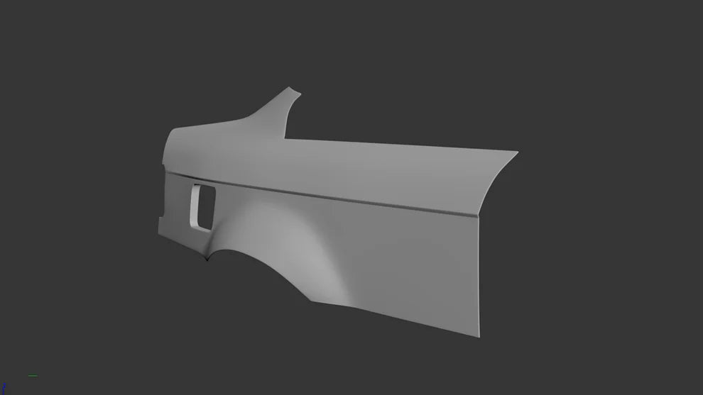 Big Duck Club - BMW E36 Coupe Rear Overfenders (+75mm)