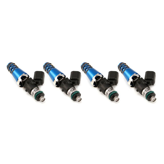 Injector Dynamics - ID1300 Injectors-60mm Length-11mm Blue Top-14mm Low O-Ring(Mach to 11mm) (1300.60.11.14-O.X)