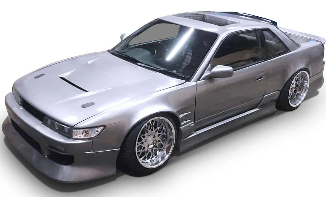 KBD - Nissan 240SX S13 Sileighty 1989-1994 Bsport Style 4 Piece Polyurethane Full Body Kit (37-6627)