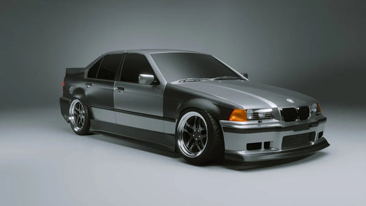 Big Duck Club - BMW E36 Sedan Overfenders V2 (+55mm)