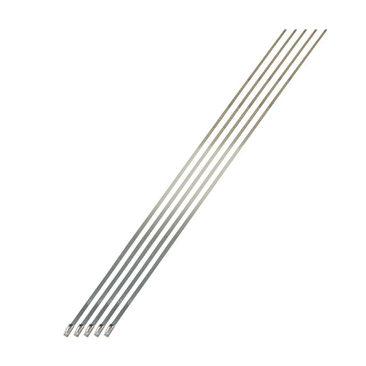 DEI - Stainless-Steel Locking Ties - 14" 5-Pack