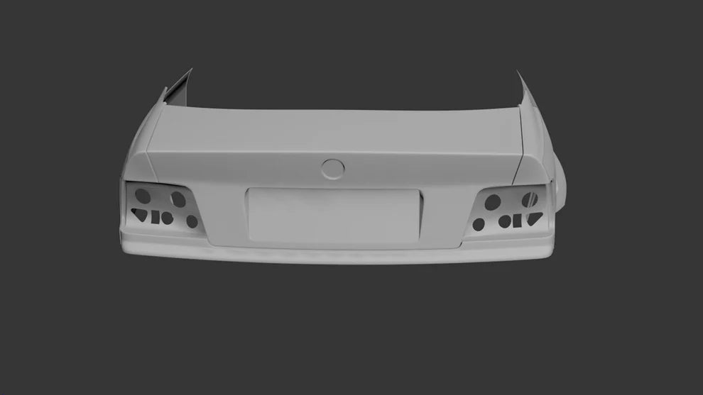 Big Duck Club - BMW E36 Sedan Rear Quarter Replacement V2 (+55mm)