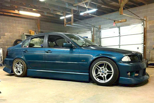 KBD - BMW E46 3 Series 2DR 4DR 1999-2005 ISB Style 4 Piece Polyurethane Full Body Kit (37-6884)