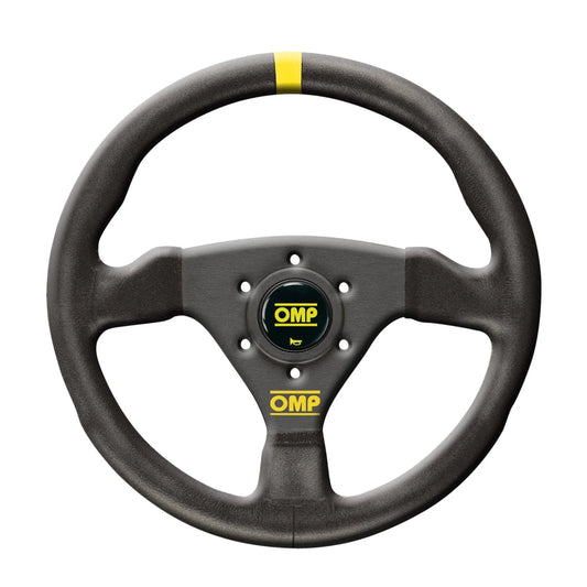 OMP - TRECENTO SCAMOSCIATO STEERING WHEEL BLACK SUEDE (OD/1975)