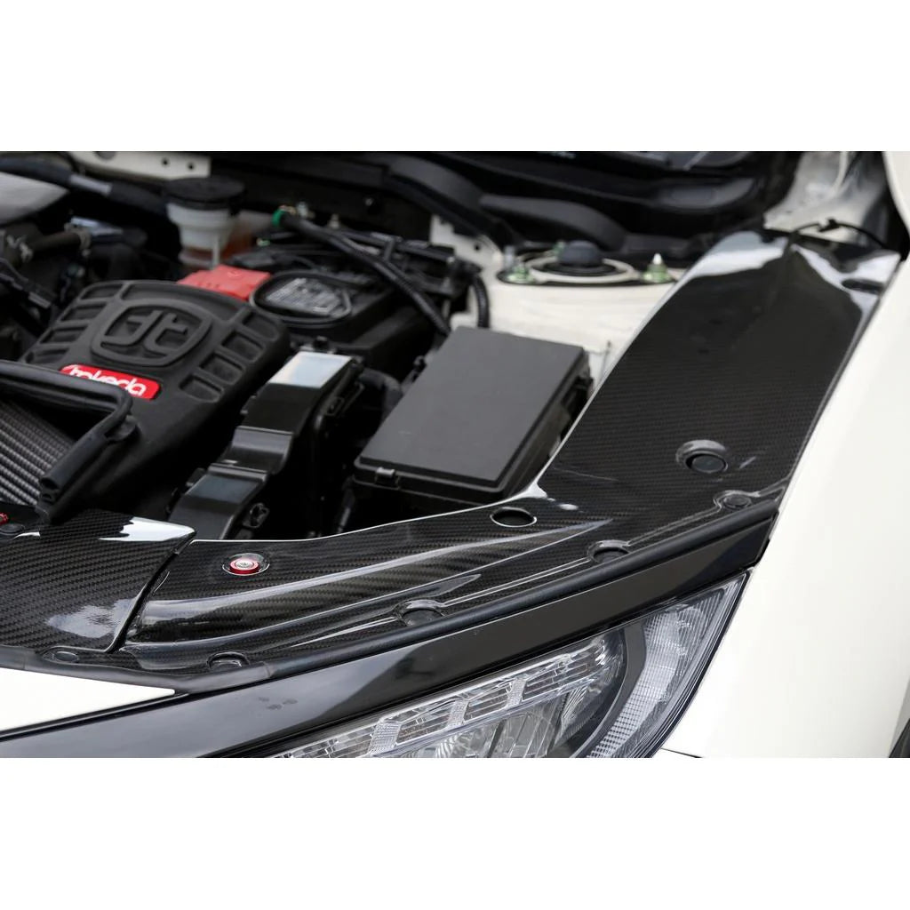 Carbon Fiber Honda FK8 Civic Type R Radiator Cooling Plate 2017-2021