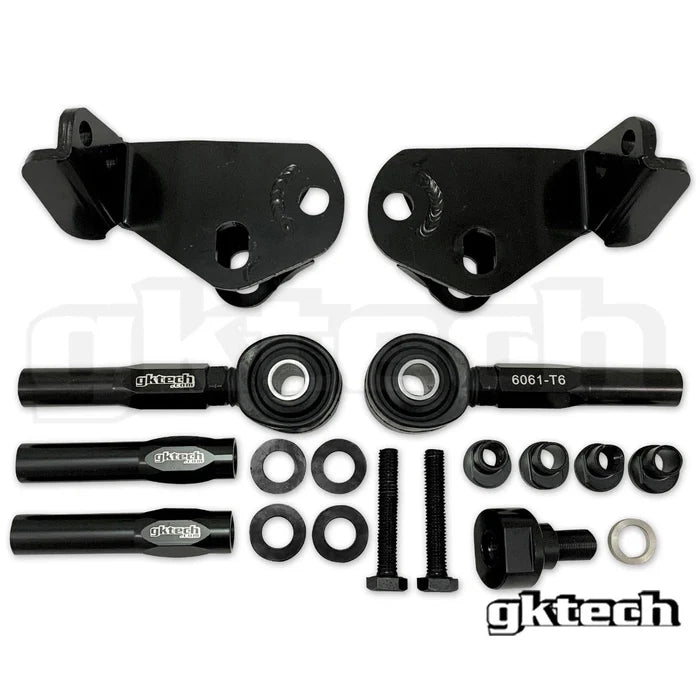 GK Tech V3 Nissan 350z Z33 / Infiniti G35 Steering Angle Kit with ackerman adjustment