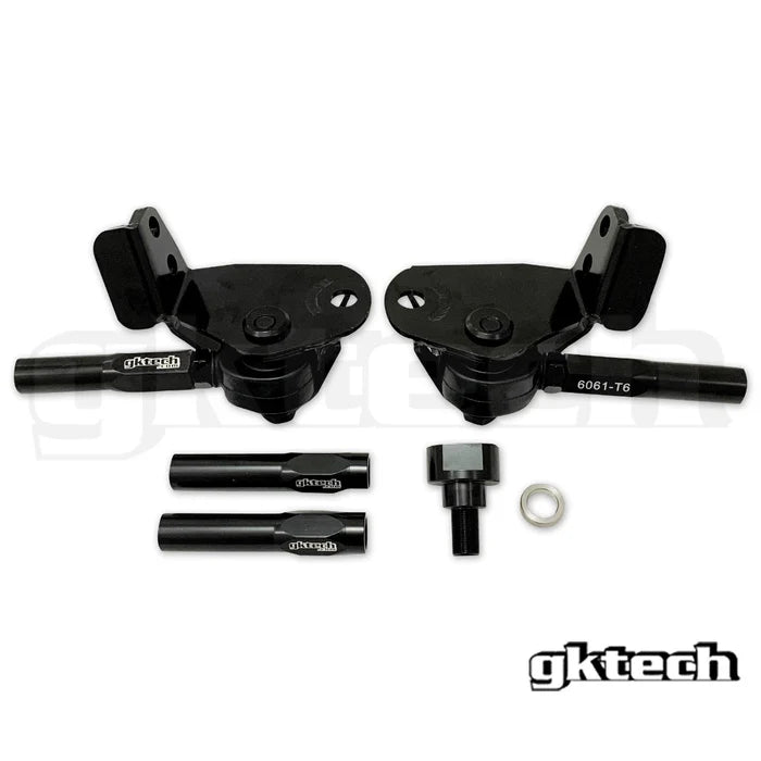 GK Tech V3 Nissan 350z Z33 / Infiniti G35 Steering Angle Kit with ackerman adjustment