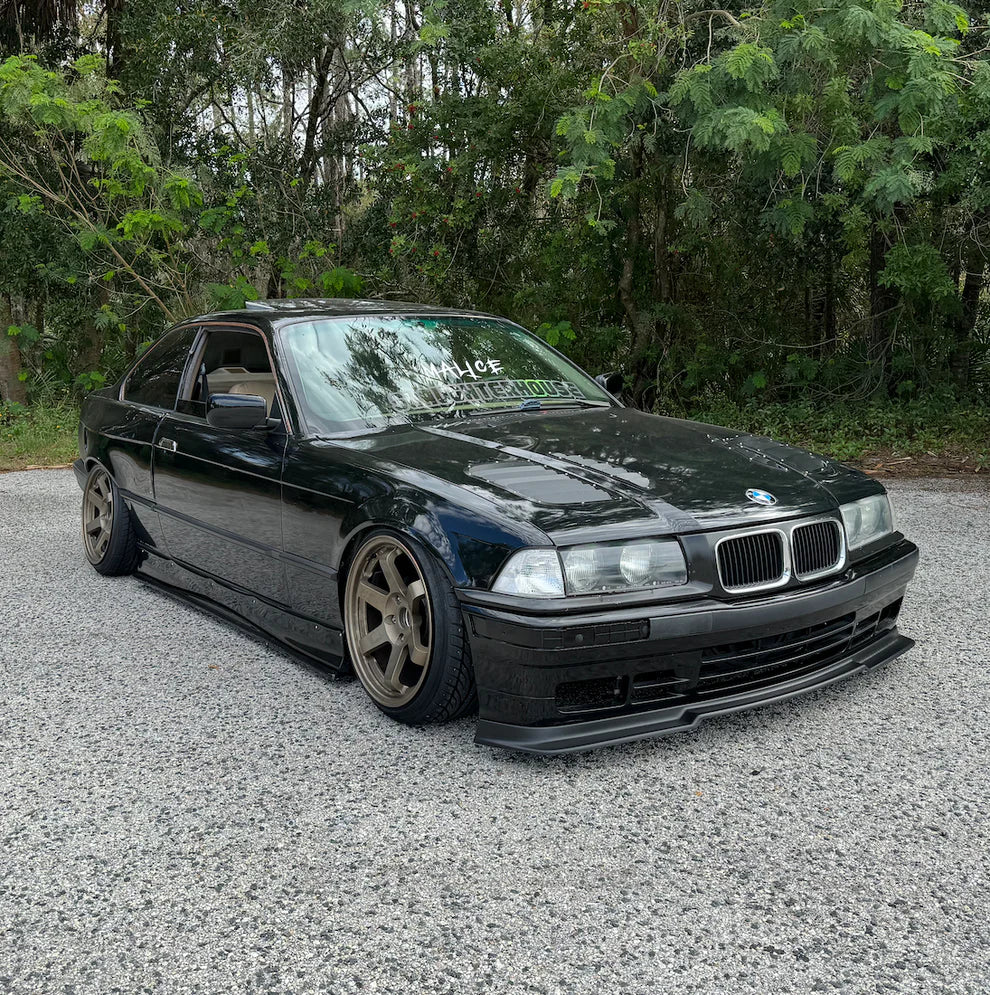 Race German - Non M3 E36 GT Front Lip (Rieger Style)