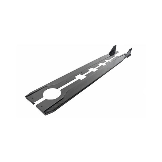 Carbon Fiber Side Rocker Extensions GCarbon Fiber Toyota GR86/ Subaru BRZ Side Rocker Extensions 2022-2024R86/BRZ