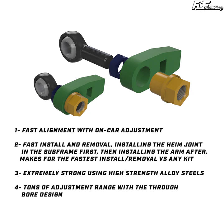 FORD MUSTANG S197 MANTIS ANGLE KIT w/CASTER PLATES